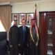 القاضي مع المنجل في زيارة للسفاره الاردنية بالكويت