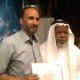 تهنئة الخالدي بالفوزه بجائزة افضل منسق على مستوى المملكة الاردنية