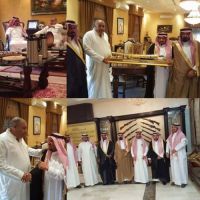 #زار وفد من السعودية يضم عبدالكريم الشيخ صالح الحميد الخالدي والشيخ فالح عبدالله العمور الدوسري