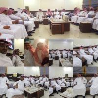 #استضاف ابناء الشيخ / حمود فرحان القاضي الخالدي رحمه الله المهندس / خالد بن محمد العويض الخالدي بمناسبة تعيينه رئيسا تنفيذيا لشركة الكهرباء والمياه ( جواب ) بمدينة الجبيل الصناعية و بحضور الشيخ/ مجدل بن درباس الخالدي