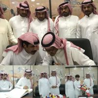 #قام الفنان خالد عبدالرحمن  بزيارة لمكتب واحة الطيور  لتنظيم رحلات القنص  خارج السعوديه  لمالكه صالح بن محمد البليهد