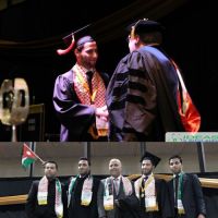 #تخرج قصي هاني القاضي بني خالد من كلية الهندسة/ جامعة بوردو في الولايات المتحدة الأمريكية