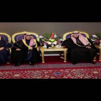 #صاحب السمو الملكي الامير بدر بن عبدالله بن عبدالعزيز في زواج الشيخ عبدالمحسن العريعر