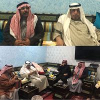 #توجه وفد من عائلة  "  العوافي " من قبيلة بني خالد في الاردن " الزعتري"  ومن أهالي حفر الباطن بالسعودية