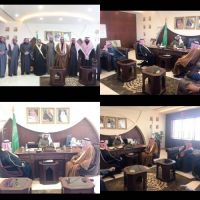 #قدم_رئيس_مركز حنيظل الاستاذ / عبدالرحمن عبد الله القصير والأهالي ، التهنئة لرئيس بلدية محافظة الأسياح الاستاذ / محمد ابراهيم الحواس بمناسبة تكليفه رئيسا للبلدية