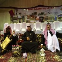 #الدكتور نواف بن ذويبان الخالدي #رئيس وفد الجوف بالجنادرية ينجو من حادث شنيع
