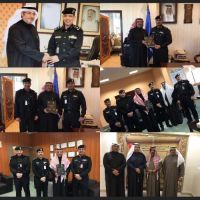 العميد:عادل الحشاش وضباط وقياديين بوزارة الداخلية يكرم بن عريعر