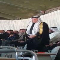 كلمة شيخ شمل الصبيح في الاردن ا.د.م محمد العطين في جاهة لقبيلة بني حسن
