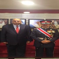 معالي مازن القاضي ومعالي وزير الداخلية البحريني