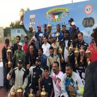 عبدالرحمن البشير يحصد المركز الاول في رالي الكويت