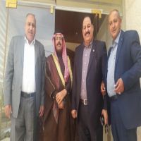 #القاضي_يستضيف شيوخ ووجهاء العراق الشقيق