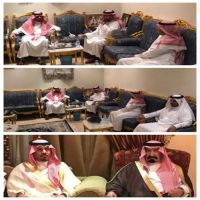 استقبل الامير /نهار بن محمد بن عريعر امير شمل قبيله بني خالد كافه