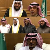 اللهيب يدخل القفص الذهبي احتفلت عائلة اللهيب في القصيم بزواج ابنها البار الغالي / محمد سالم اللهيب الخالدي