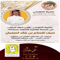 #السهيان يحصل على #المستوى #الفضي في #مشروع #الطالب #المدرب على #مستوى #المملكة.