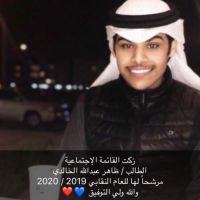 ظاهر الخالدي مرشحا لانتخابات كلية العلوم الاجتماعيه