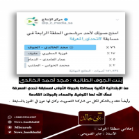 #مجد #الخالدي #بالجولة الأولى لمسابقة #تحدي #المعرفة .