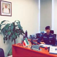 ترقيه بدر جابر الخالدي لرتبه نقيب