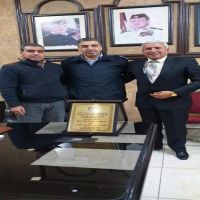 تكريم عطوفة المقدم عبد الكريم  عاطف القاضي الخالدي من اعضاء مجلس