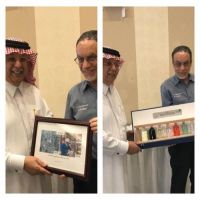 #استقبل سعاده المهندس #عبدالرحمن بن #عبدالعزيز الفاضل